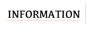 インフォメーション